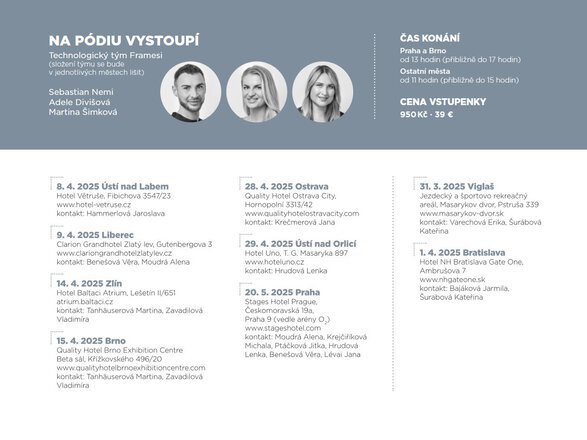 Seminář Hair Fashion 2025 | výběr měst