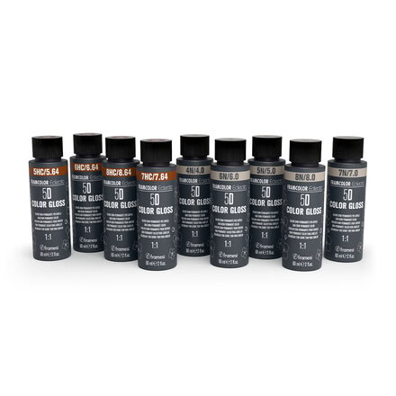Demipermanentní barva Framcolor Eclectic 5D Chocolates Color Gloss | 4 odstíny