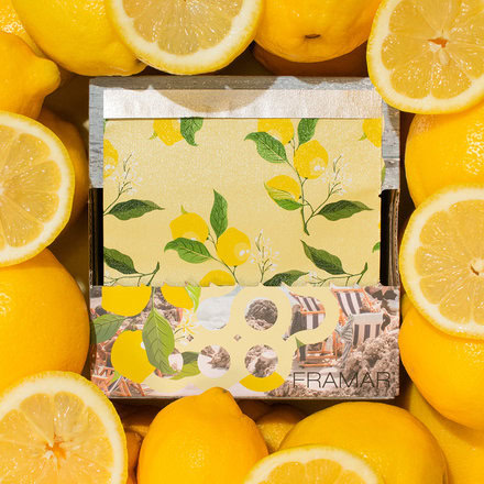 Texturovaná fólie Limoncello | 13×28 cm 500 ks