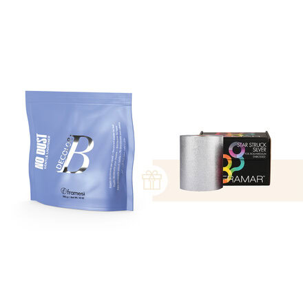 Akce Focus | Odbarvovací prášek Decolor No Dust + Texturovaná fólie Star Struck