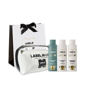 Dárkový set pro objem & lesk | sprej na foukanou, tvarující sprej a lesk na vlasy + dárek taštička