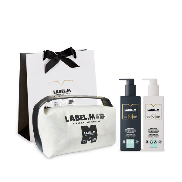 Výhodný set Organic Lemongrass | šampon a kondicionér + dárek taštička