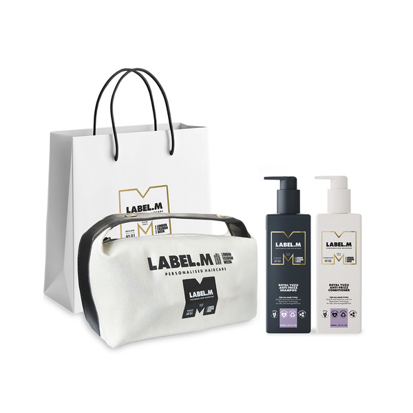 Výhodný set Royal Yuzu | šampon a kondicionér + dárek taštička