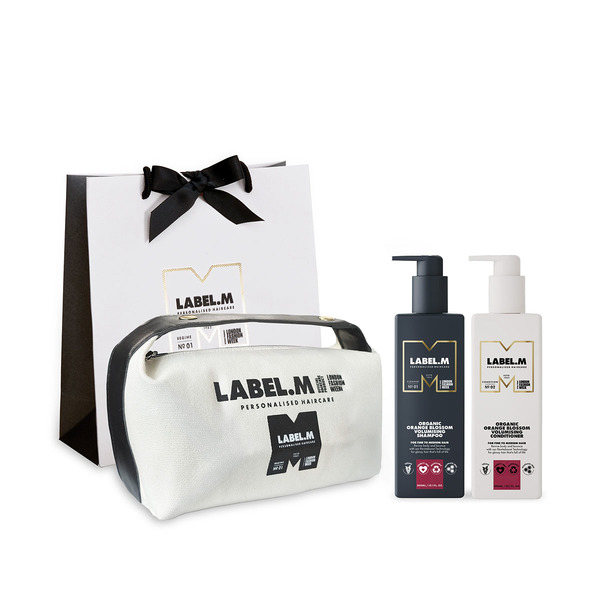 Výhodný set Organic Orange Blossom | šampon a kondicionér + dárek taštička