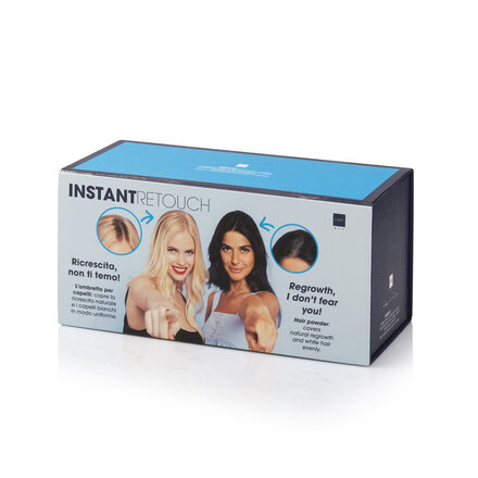 Sada pudrů pro zakrytí odrostů a šedin Instant Retouch| 6 odstínů x 8 ks + expozitor