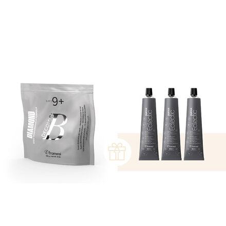 Akce Focus | Odbarvovací prášek Decolor B Diamond + dárek barva Eclectic