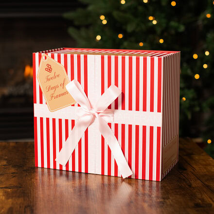 Adventní kalendář - texturované fólie Framar | 12x100 ks