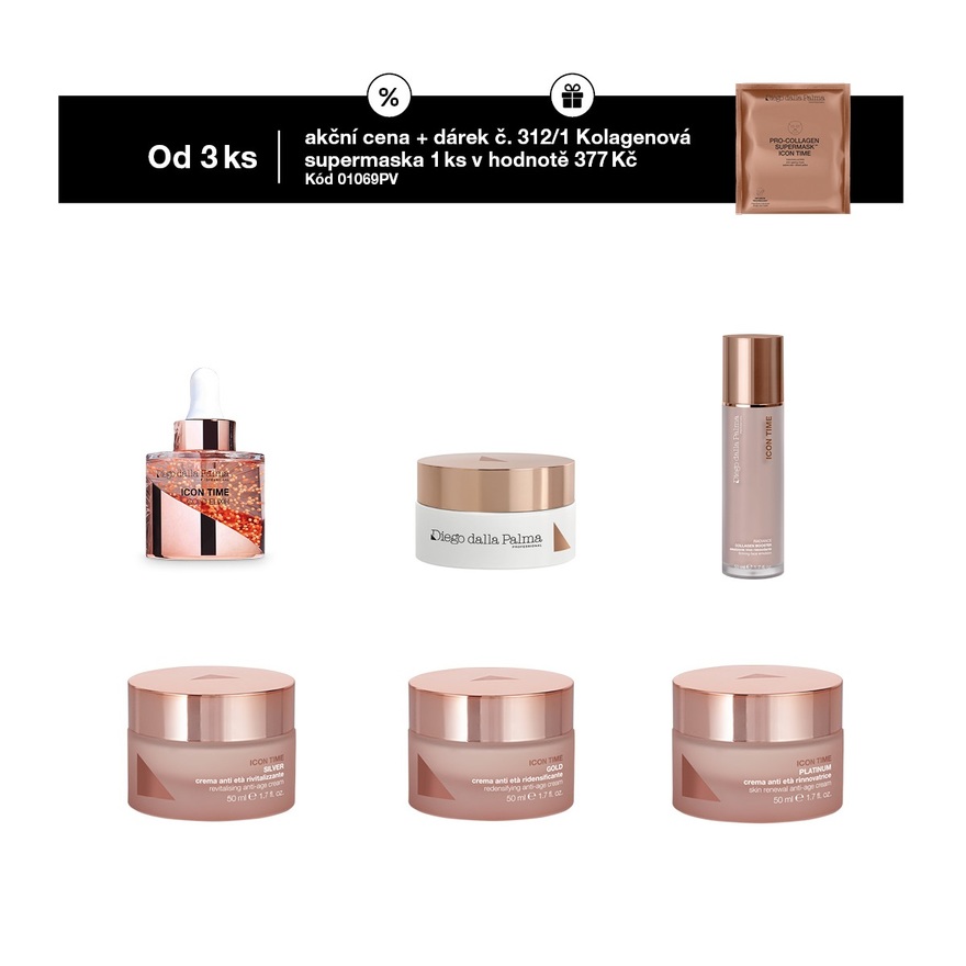 Akce Focus | Produkty Icon Time pro home péči od 3 ks za akční cenu + dárek