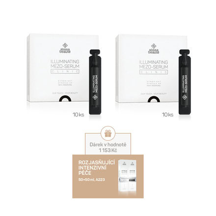 Focus Akce | Set Projasňující mezo-sérum Clinic | 10x5 ml - 2 ks + dárek