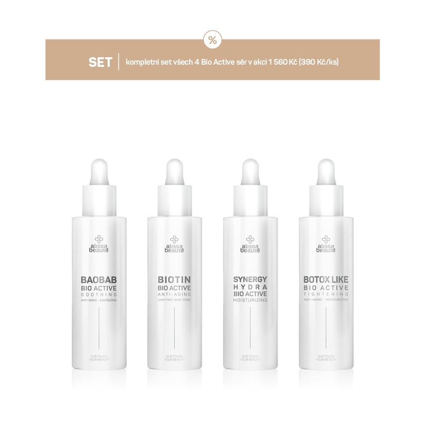 Akční cena Bio Active při koupi kompletního setu | 4 ks