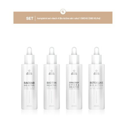 Akční cena Bio Active při koupi kompletního setu | 4 ks