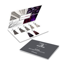 Vzorník Eclectic 5D Color Gloss Ash&Violet| popelavé a fialové odstíny 