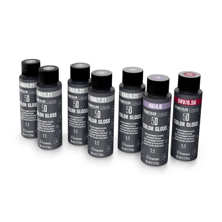 Eclectic 5D Color Gloss Violet | 2 fialové odstíny