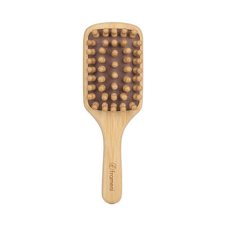 Masážní kartáč z bambusu Bamboo Scalp Massager