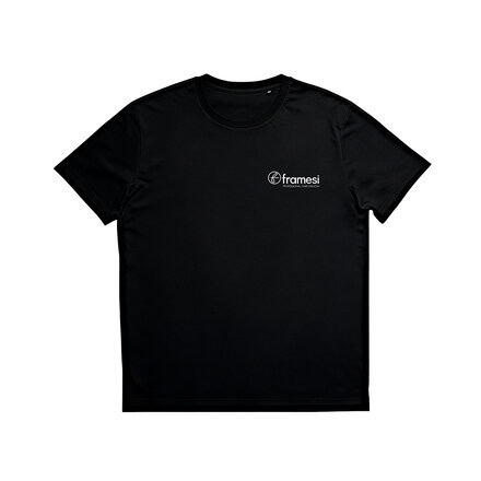 Bavlněné tričko Framesi, unisex - černé | velikosti S, M, L, XL