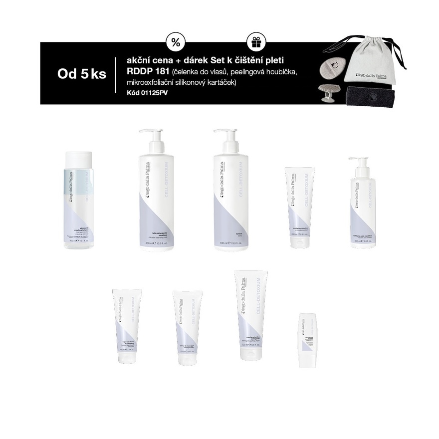 Akce Focus | Produkty Cell Detoxium pro profi péči od 5 ks za akční cenu + dárek