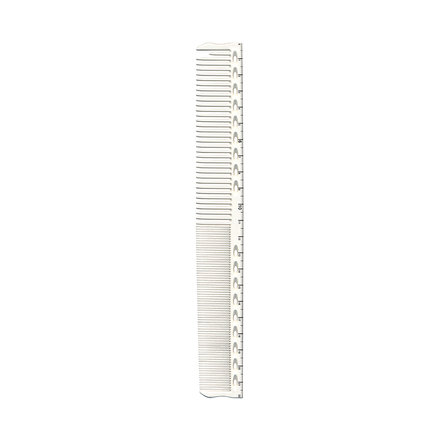 Střihací hřeben s pravítkem YS-G45/1 | bílý 220 mm